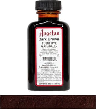 Rayher.	 Angelus Suede Dye, tam.smeđa, 90ml