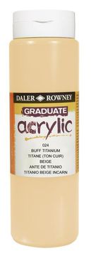 Daler Rowney Akrilna boja Graduate 500 ml, Buff Titan