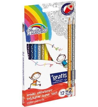 Rayher.	 Bojice Fiorello, super soft, set 12 + 2