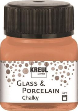 Rayher.	 Boja za porculan i staklo, 20 ml, ChalkyTerracotta Earth