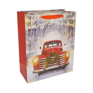 Rayher.	 Poklon vrećica, Retro car, 31x42x12 cm