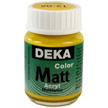 Rayher.	 DEKA ColorMatt 25 ml; sun