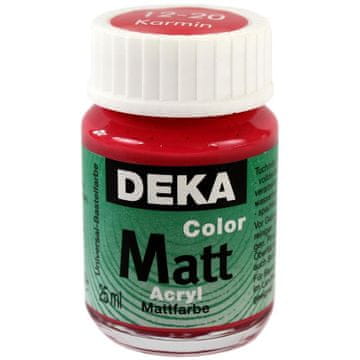 Rayher.	 DEKA ColorMatt 25 ml; carmine