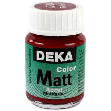 Rayher.	 DEKA ColorMatt 25 ml; deep red