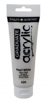 Daler Rowney Akrilna boja Graduate 120 ml, Pearl White