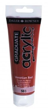 Daler Rowney Akrilna boja Graduate 120 ml, Venetian Red
