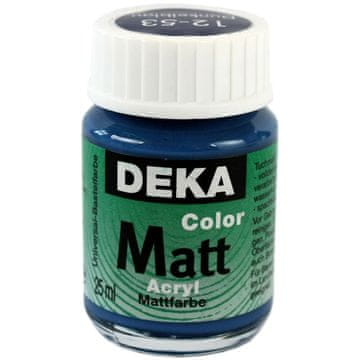 Rayher.	 DEKA ColorMatt 25 ml; dark blue