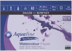 Daler Rowney Akvarel blok Aquafine, A3, 300g/m2, 12 listova, NOT