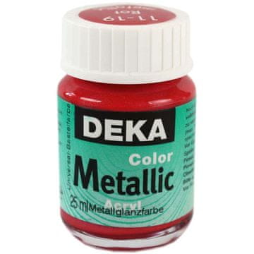 Rayher.	 Deka ColorMetallic 25 ml; red