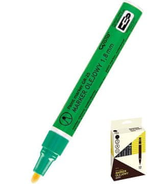 Rayher.	 Marker uljni, zeleni