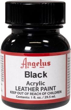 Rayher.	 Angelus boja za kožu, crna, 29,5 ml