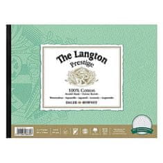 Daler Rowney Akvarel blok, Langton, 30.5x22.9 cm, 300g/m2, 12 listova fine teksture, NOT, 10