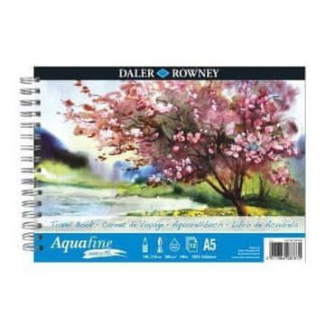 Daler Rowney Akvarel blok Aquafine Travel Smooth A5,