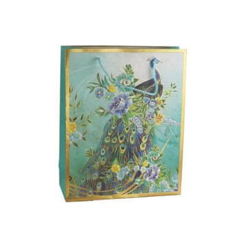 Rayher.	 Vrečka za poklone, Pav, 26 × 10 x 32 cm