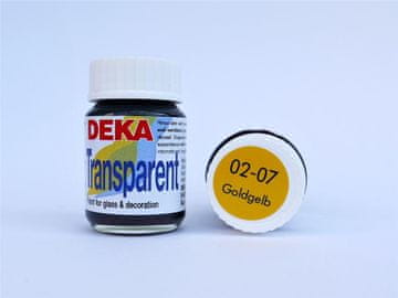 Rayher.	 DEKA Transparent 25 ml zlatno žuta