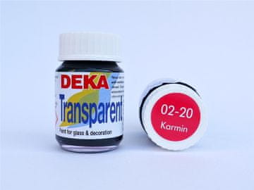Rayher.	 DEKA Transparent 25 ml karmin crvena