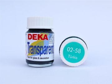 Rayher.	 DEKA Transparent 25 ml tirkiz
