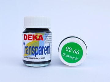 Rayher.	 DEKA Transparent 25 ml t. zelena