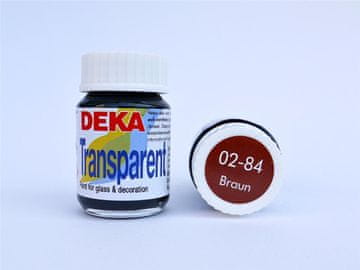 Rayher.	 DEKA Transparent 25 ml smeđa