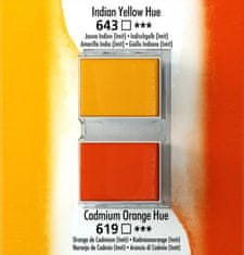 Daler Rowney Akvarel boja, Aquafine, set 2, kockedian yellow hue/cdm orange hue