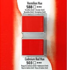 Daler Rowney Akvarel boja, Aquafine, set 2, kockermilion hue/cdm red hue