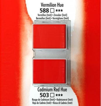 Daler Rowney Akvarel boja, Aquafine, set 2, kockermilion hue/cdm red hue