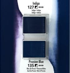 Daler Rowney Akvarel boja, Aquafine, set 2, kockedigo/prussian blue
