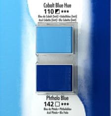 Daler Rowney Akvarel boja, Aquafine, set 2, kocke, cobalt blue hue/phtalo blue