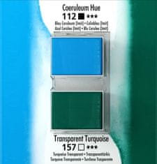 Daler Rowney Akvarel boja, Aquafine, set 2, kockeeruleum blue/transparent turquoise