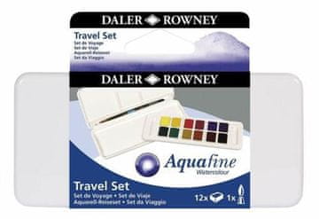 Daler Rowney AQUAFINE AKVARELNE BOJE – Travel Set