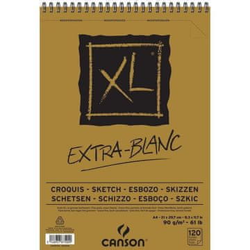 Rayher.	 Blok za crtanje spirala XL Extra White A