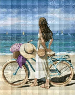 Rayher.	 Dijamantni mozaik, Sea coast, 40x50 cm