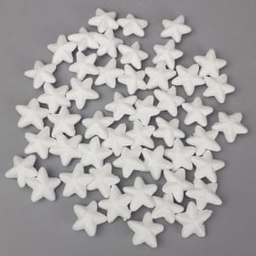 Rayher.	 Zvjezdice od stiropora, 3cm, set 50