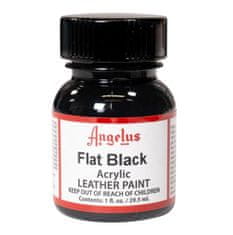 Rayher.	 Angelus boja za kožu, Flat Crna, 29,5 ml