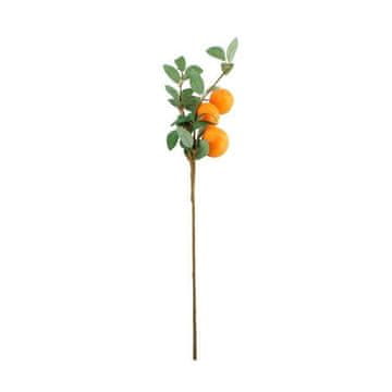 Rayher.	 Grančica mandarine s tri ploda, 77 cm