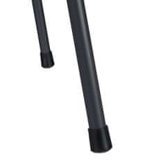 Northix Sklopivi vanjski stol čelični antracit otporan na vremenske uvjete