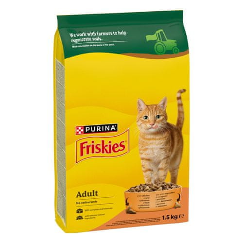 FRISKIES Adult hrana za mačke s piletinom