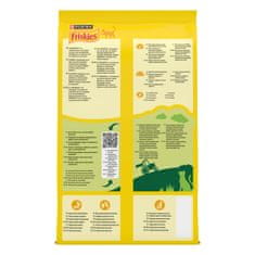 Friskies Adult suha hrana za mačke s lososom i povrćem, 4 x 1,5kg