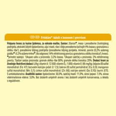 Friskies Adult suha hrana za mačke s lososom i povrćem, 4 x 1,5kg