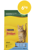 Friskies Adult suha hrana za mačke s lososom i povrćem, 4 x 1,5kg