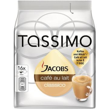 Kraft Kapsule za kavu Tassimo Jacobs Cafe Au Lait 16 pcs
