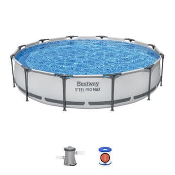 Bestway Bazén Steel Pro Max 3,66 x 0,76 m s kartušovou filtrací - 56416