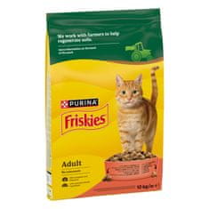 Friskies Adult suha hrana za mačke, govedina, piletina i povrće, 10 kg