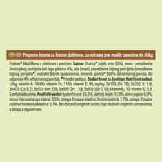 Friskies Mini Menu suha hrana za male pse, piletina i povrće, 4 x 1,5 kg