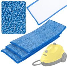 Rosfix Set 3 Zamjenski Dio Za Parni Čistač Kärcher Sc EasyFix, Mikrofibra, 12,5X32X1,2 CM, Visoka Upijajuća Moć
