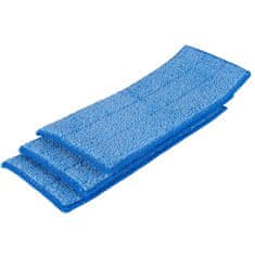 Rosfix Set 3 Zamjenski Dio Za Parni Čistač Kärcher Sc EasyFix, Mikrofibra, 12,5X32X1,2 CM, Visoka Upijajuća Moć