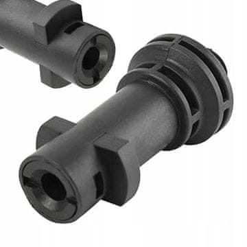 Rosfix Zamjenski Dio Za Visokotlačni Perač Kärcher – Adapter Bayonet Na 1/4" m Plastičan | Kompatibilno Sa Serijom K, Izdržljiv