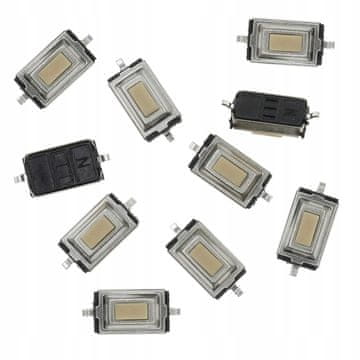 Rosfix Tact Prekidač SMT Monostabilni 3X6 MM, Visina 2.5 MM | Kompaktan Za PCB Elektroniku