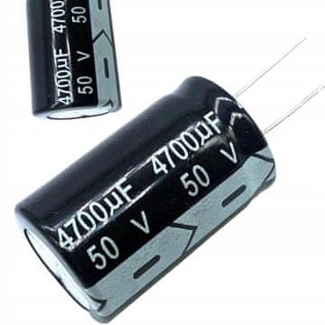 OEM 4700 µF 50 V – Elektrolitički Kondenzator Tht Velika Pojemnost | 4700 µF, 50 V, Montaža Tht, 1 Kom