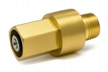 Rosfix Zamjenski Dio Za Visokotlačni Perač Kärcher Adapter EasyLock Gw M22X1,5 GZ Mesingani, Otporan Na Koroziju